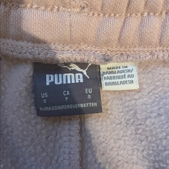 Puma Light Pink Sweatpants - Picture 3 of 4